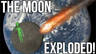 THE MOON IS HOLLOW & THERE ARE ALIENS IN IT!!! AND IT EXPLODED ONCE AS WELL! (Dark Summer Episode 3)