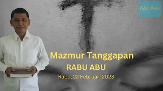 [Edisi Baru] Rabu, 22 Februari 2023 - RABU ABU - Mazmur Tanggapan - Tahun A