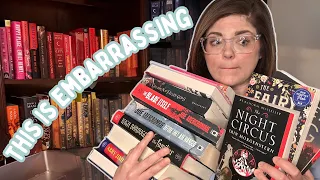 ALL MY UNREAD BOOKS | this is embarrassing