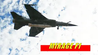 Mirage F1 Flying Thru After Takeoff🙃 #shorts