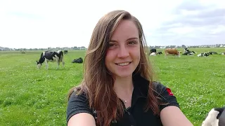 Een weekend aan het werk op Aeres Farms - Geerke's vlog #5 - Vloggende jonge boeren