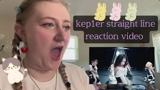 kep1er straight line reaction video! 💗