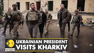 Russia-Ukraine crisis: Ukrainian president visits frontline soldiers in Kharkiv region | World News