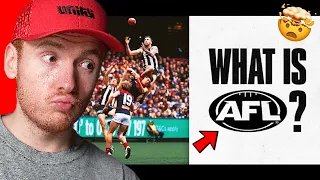 American Reacts to What is AFL? Aussie Rules | MY NEW FAVORITE SPORT!!