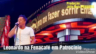 Leonardo na Fenacafé em Patrocínio