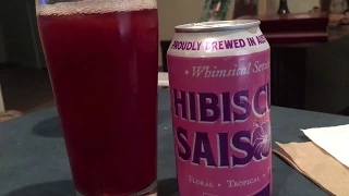 Adelbert's Brewery Hibiscus Saison Review - S4 E38