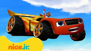 Blaze and the Monster Machines | O Carro de Corrida Blaze Ajuda a Derreter o Gelo! | Nick Jr.