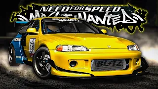 NFS Most Wanted | Honda Civic Si (EG6) Junkman Tuning & Gameplay [1440p60]