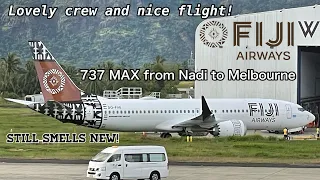 Trip Report | Fiji Airways (Economy) | B737 MAX 8 | Nadi (NAN) to Melbourne (MEL)