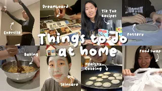 *watch this if you're bored* 11 FUN & HEALTHY activities to do at home 🏠💖