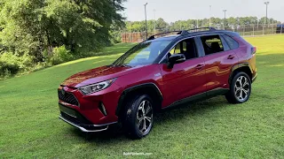 Best Detailed Walkaround 2021 Toyota RAV4 Prime XSE AWD SUV Hybrid