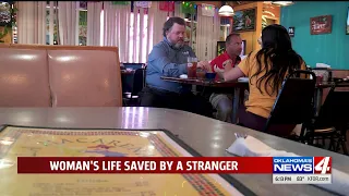 Perry restaurant server saves choking woman`s life