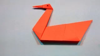 How to Make a Paper Swan - DIY Origami paper Craft Easy Tutorial