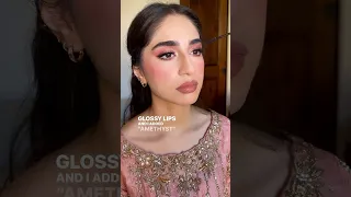 THE MOST PERFECT SOFT GLAM PAKISTANI BRIDAL MAKEUP! Using “Amethyst” lashes by Neetu Josh Beauty