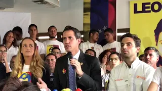 Pdte. (E) Vzla. Juan Guaidó: "Miraflores desesperado: ahora, inventaron un concierto"