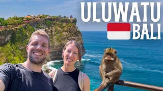 Exploring Uluwatu Bali Travel Vlog 🇮🇩 GWK Park, Indonesian Food, Uluwatu Temple, Cave Surfing Beach