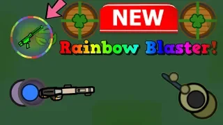 Surviv io New Broken Rainbow Blaster + St Patricks Day Event!! (Surviv.io Survivr Pass/Event Update)