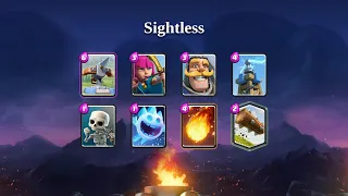 Sightless | X-Bow deck gameplay [TOP 200] | November 2020