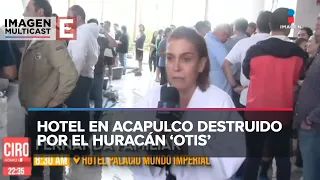 Mundo Imperial, hotel afectado en Acapulco por huracán Otis