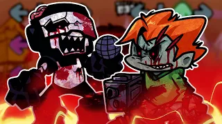 [FNF] 좀비 탱크맨 Vs 좀비 피코 【 Friday Night Funkin' Zombie Tankman UGH VS  Zombie pico 】