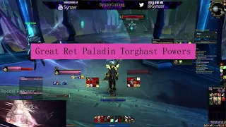 Amazing Ret Paladin Torghast Powers! - WoW Shadowlands