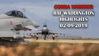 Cobra Warrior Exercise - RAF Waddington 2nd September 2019