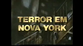 Chamada Globo - Terror em Nova York - Supercine (06/09/1990)