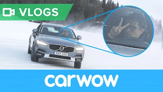 Volvo V90 Cross Country review - sliding about on ice | Mat Vlogs