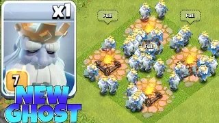 NEW ROYALE GHOST TROOP!! "Clash Of Clans" HOW TO USE HIM!?!