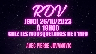 Pierre Jovanovic est notre invité demain 19h00