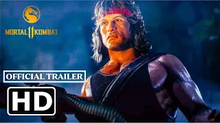 Mortal Kombat 11 Ultimate - RAMBO - Kombat Pack 2 and Reveal Trailer | PS4, PS5 | HD