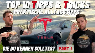 10 Mega hilfreiche Tipps & Tricks für Dein Tesla Model 3/Y, die sich lohnen