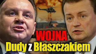 Wojna Dudy z Błaszczakiem. Szef MON chce dymisji generałów Wojska Polskiego, Duda się nie zgadza.