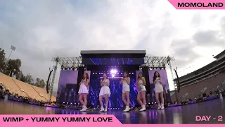 [20221016] MOMOLAND - Wrap Me In Plastic + Yummy Yummy Love | KAMP, LA | DAY - 2