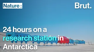 24 hours on a research station in Antarctica