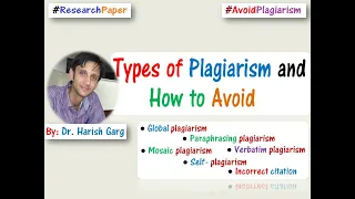 Types of Plagiarism, their Consequences and How to Avoid?