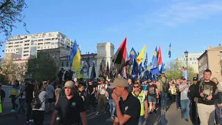 Марш украинского порядка в Одессе 2 мая 2018 года