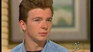 Rick Astley interview in 1987