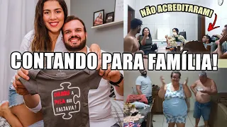 CONTANDO A GRAVIDEZ PARA FAMÍLIA E AMIGOS! DAIANE SCIUNITTI