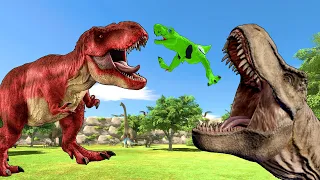New Hollywood Movie (2023) Dinosaur Attack | T-rex Vs Anaconda | Jurassic Park 4 | Dinosaur | ARBS