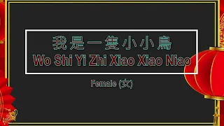 我是一只小小鸟 (Wo Shi Yi Zhi Xiao Xiao Niao) Female || House Version - Karaoke Mandarin