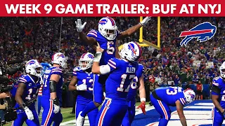 Week 9 Game Trailer | Bills at Jets | Buffalo Bills