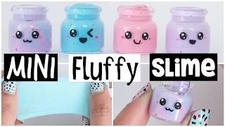 DIY MINI FLUFFY SLIME!