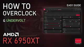 How to OVERCLOCK & UNDERVOLT RX 6950XT | ADRENALIN 2022 Easy Tutorial