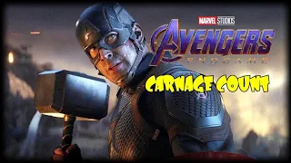 Avengers Endgame Carnage Count