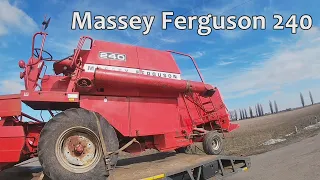 Ночівля на тракстопі. Massey Ferguson 240. Мойка