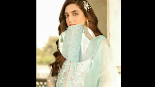 Maya Ali new decent look in sky blue dress 💙💙💙