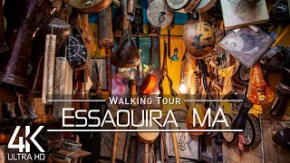 【4K】🇲🇦 VIRTUAL WALKING TOUR: 🚶 «Essaouira - Morocco 2022» 🎧 ORIGINAL SOUNDS 🚫 NO COMMENT 📺 UHD ASMR