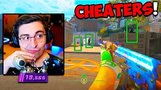 SHROUD PLAYS VS CHEATERS IN CS2 PREMIER!