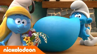 Os Smurfs | O Robusto tem uma crush! | Nickelodeon em Português